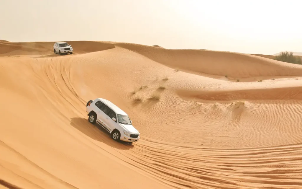 Desert jeep ride