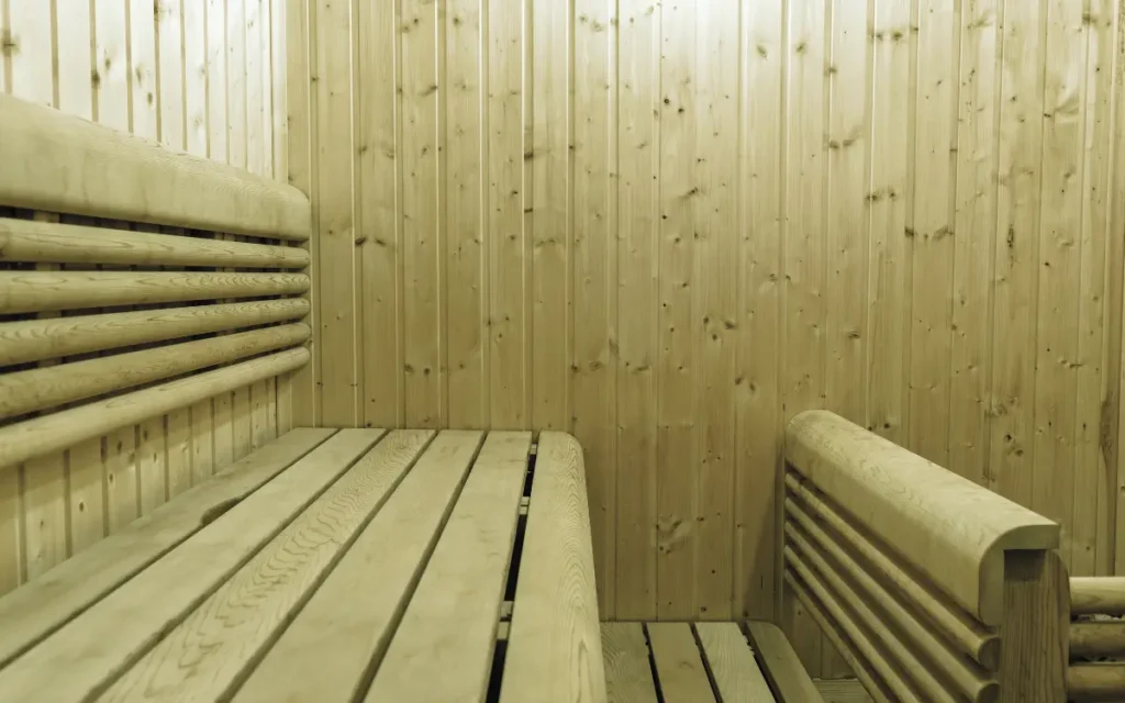 Sauna bench