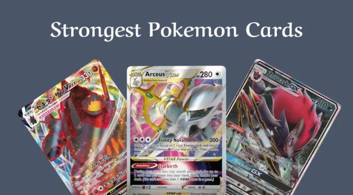 Top 5 Strongest Pokémon Cards of All Time Strongest Pokemon Cards