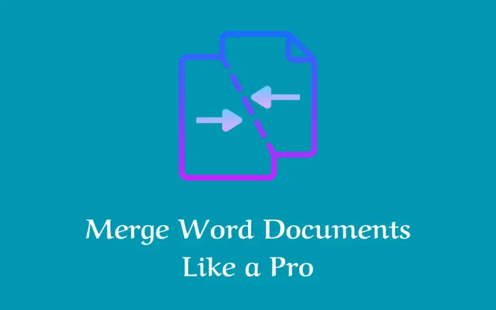 Merge word docs