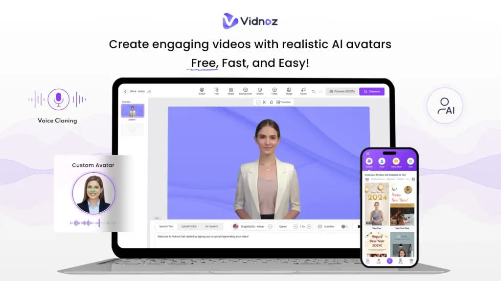 Vidnoz AI Editor’s Choice