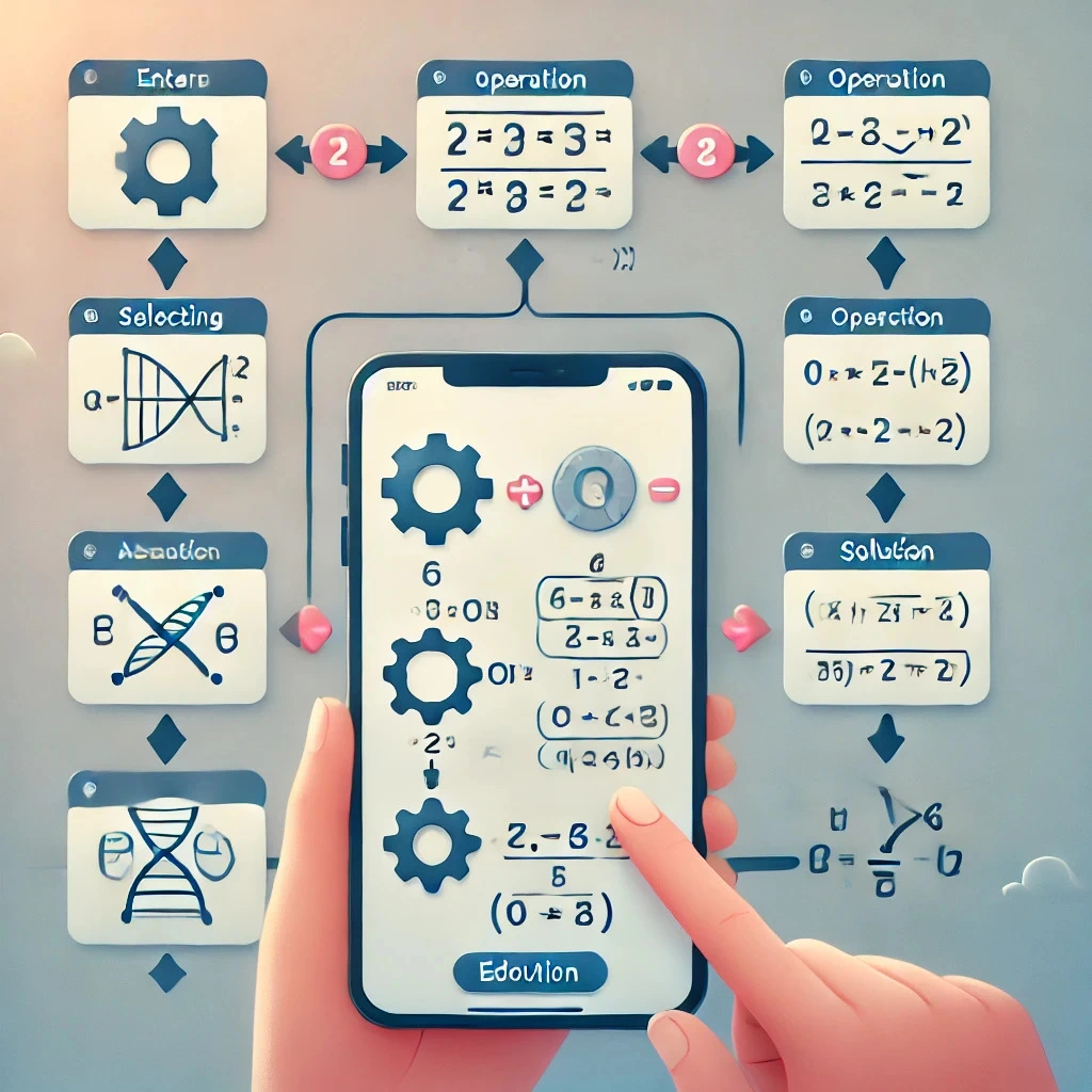 Math solver workflow