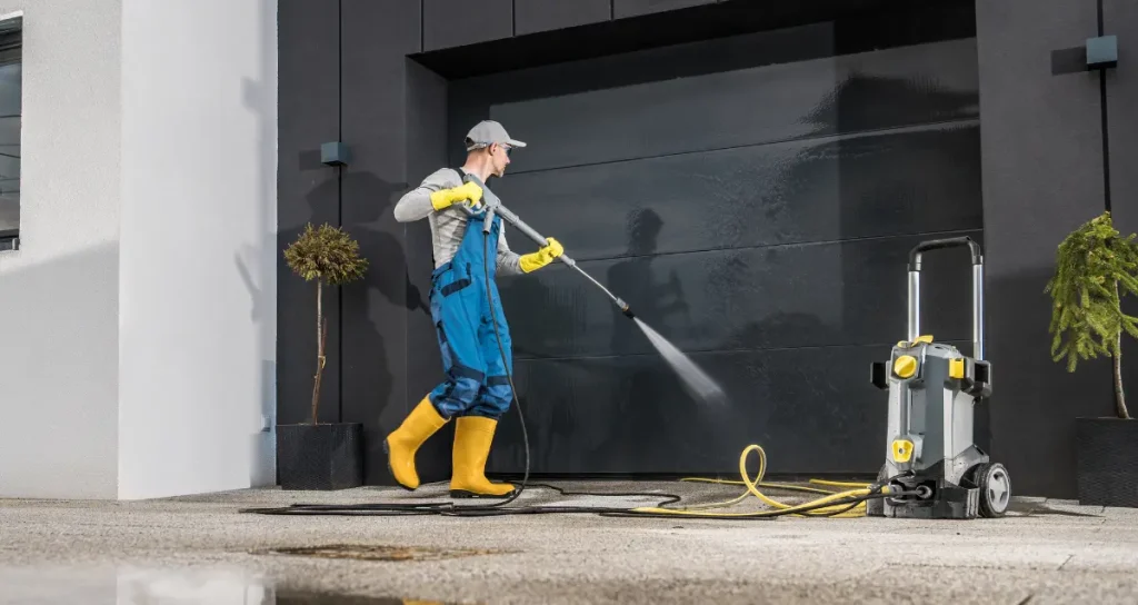 Driveway Pressure Washing