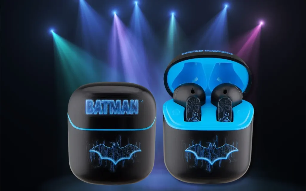 TheSpark Shop Batman Style Wireless Bluetooth Earbuds 