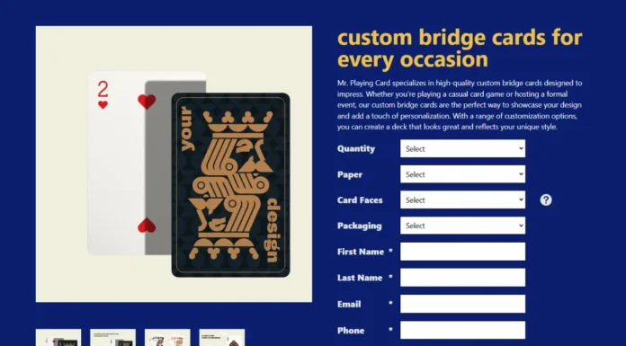 The Timeless Charm and Social Benefits of Playing Bridge Custom Bridge Cards
