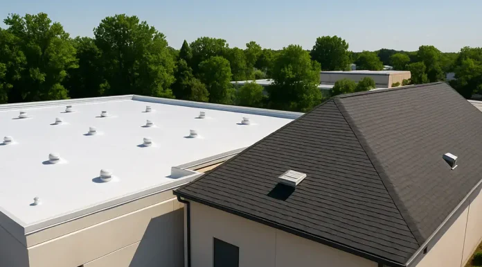 Commercial Roofing Options: Flat vs. Sloped Systems Commercial Roofing Options: Flat vs. Sloped Systems