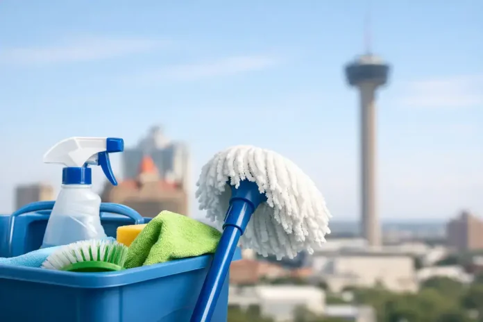 1774288104256_4667 Cleaning supplies with city skyline backdrop