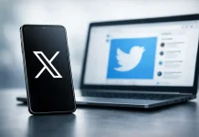 How to View Twitter (X) Without an Account: Complete 2026 Guide Phone with X logo beside Twitter laptop