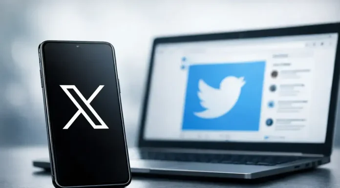 How to View Twitter (X) Without an Account: Complete 2026 Guide Phone with X logo beside Twitter laptop